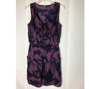 Women’s sleeveless dress purple/black  Sz S